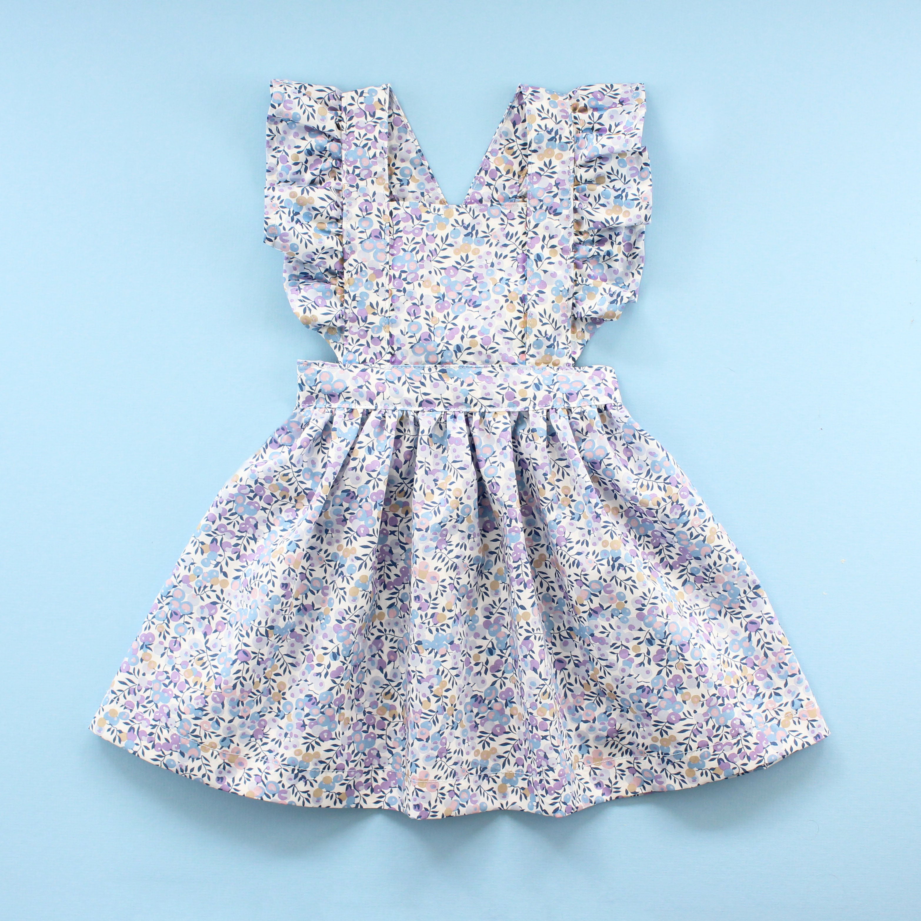 Flutter Pinafore Dress Pattern Flutter Pinafore Dress Pattern