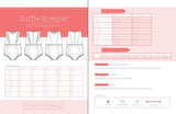 The ruffle romper pdf sewing pattern