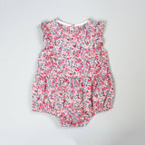 Ruffle Romper Sewing Pattern in Liberty of London Fabric