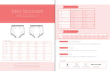 the baby bloomer pdf sewing pattern