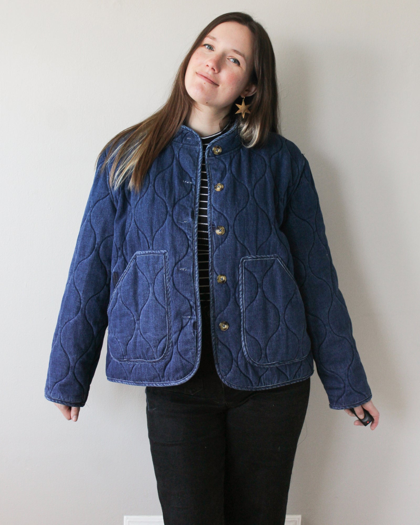 ジャケット・アウター semoh Switching quilting jacket semoh Switching quilting jacket