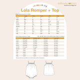 Lola Romper + Top Pattern