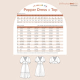 Pepper Dress + Top Pattern