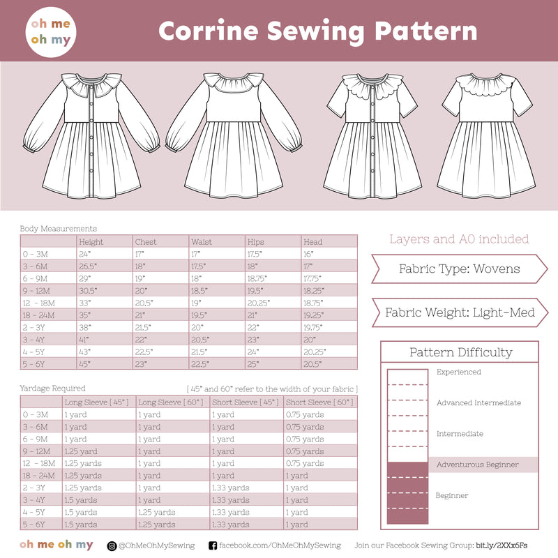 Corrine Dress Pattern